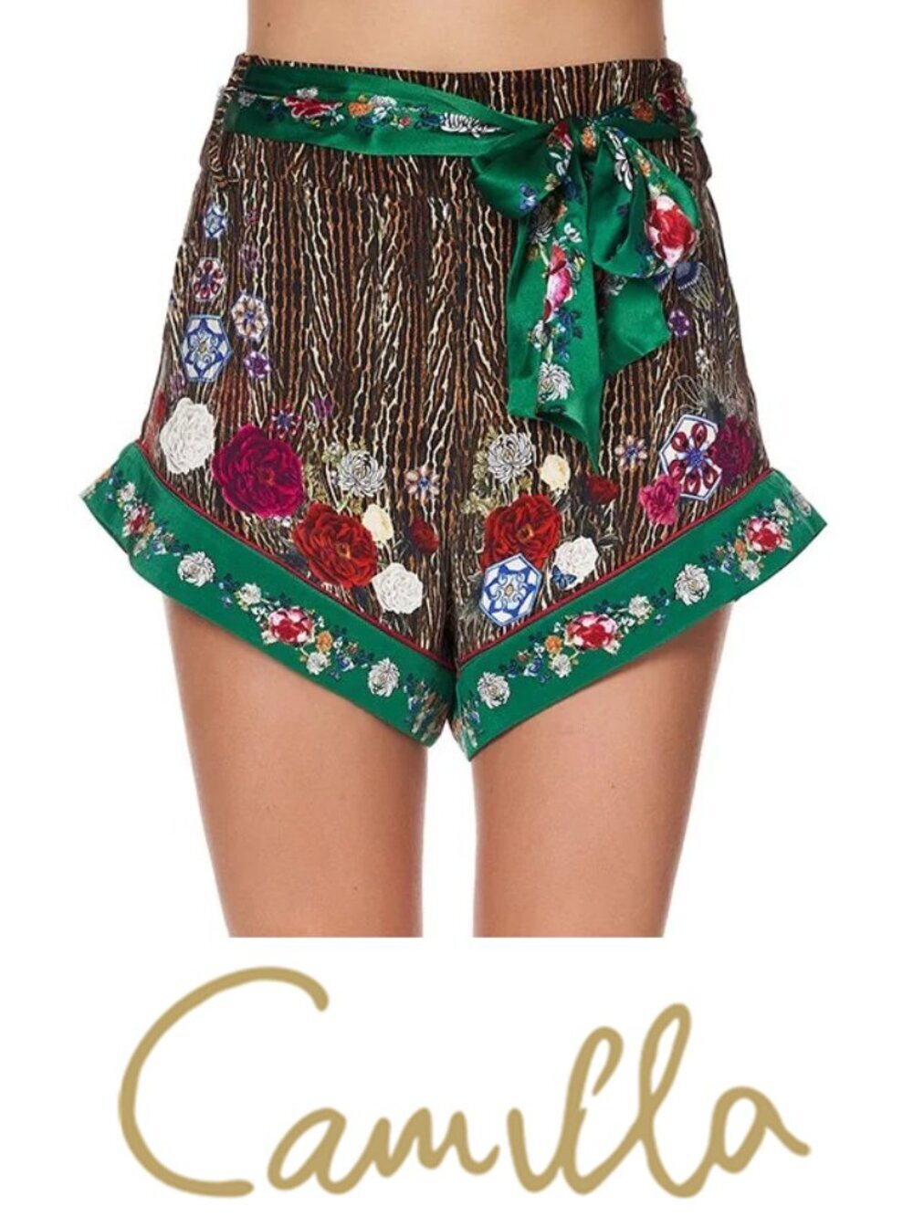 Camilla Jewel of Jupiter High Cut Shorts Size M b69